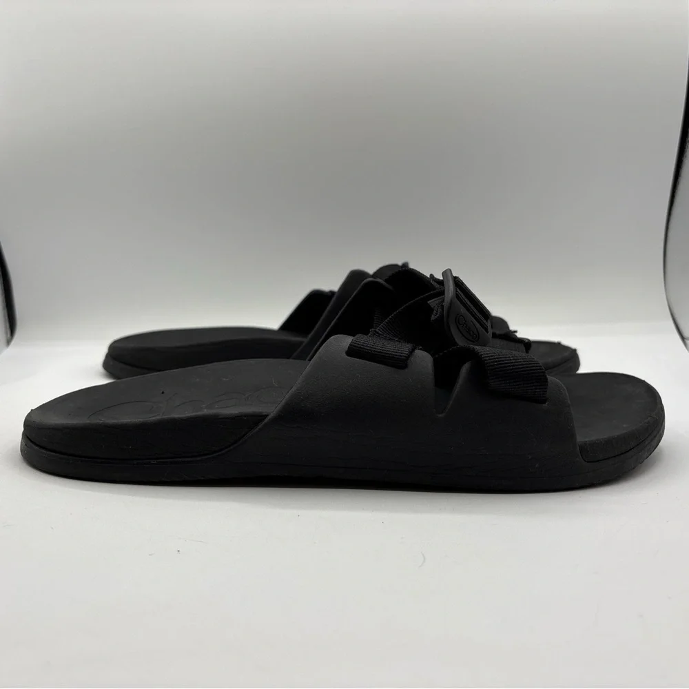 Chaco Chilllos Slide Sandals Black Men’s Size 12 Lightweight Comfort JCH107089